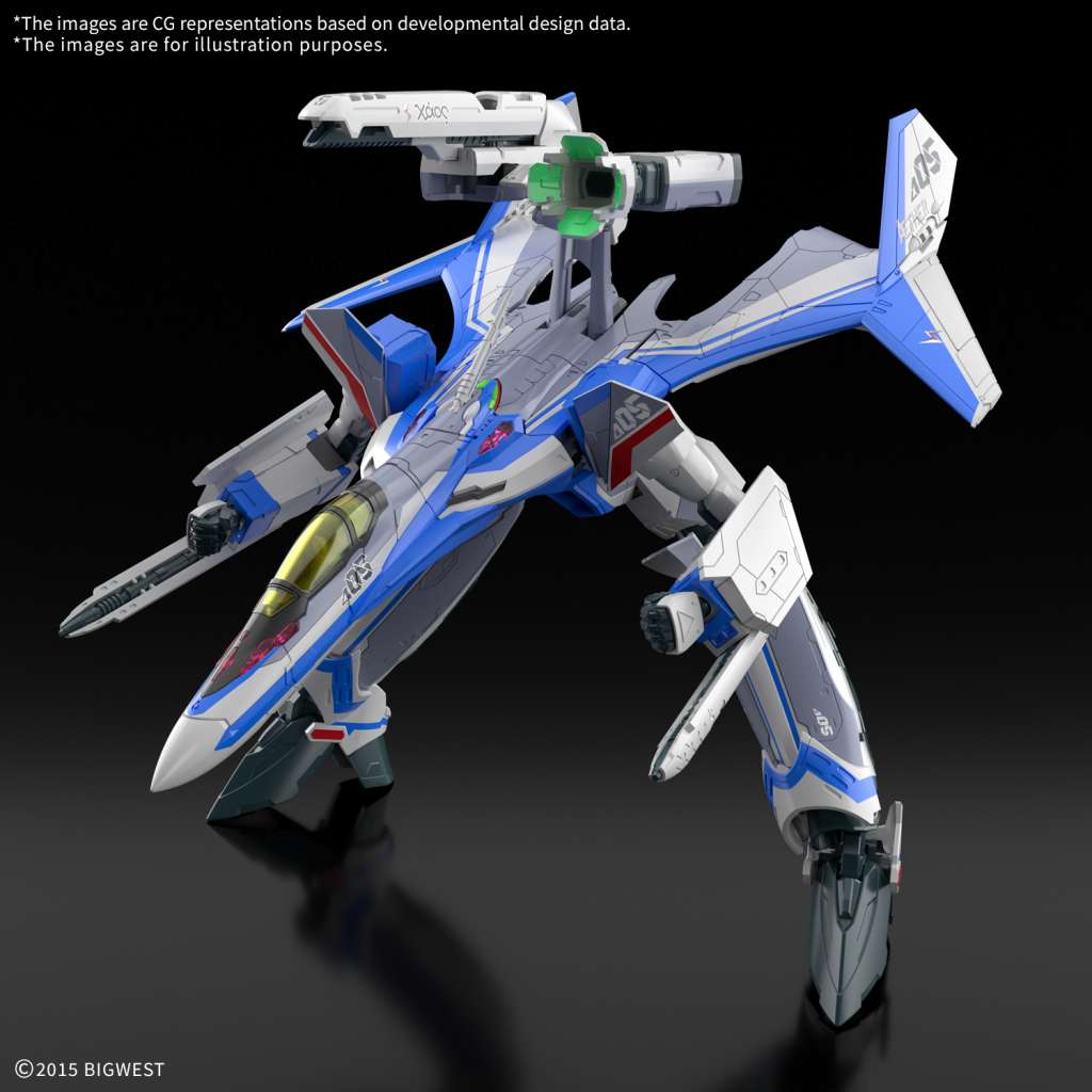 MK HG 1/100 Macross - VF - 31J Siegfried Hayate Use Deluxe Set - MEKA NEKO
