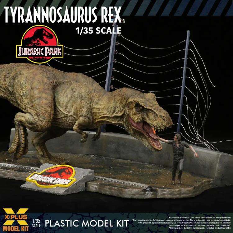 MK Jurassic Park 1/35 - Tyrannosaurus rex - MEKA NEKO
