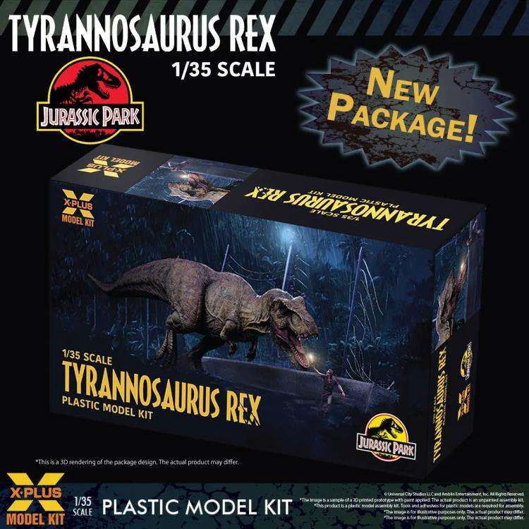 MK Jurassic Park 1/35 - Tyrannosaurus rex - MEKA NEKO