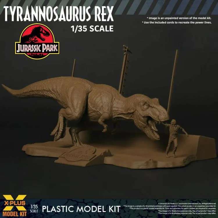 MK Jurassic Park 1/35 - Tyrannosaurus rex - MEKA NEKO