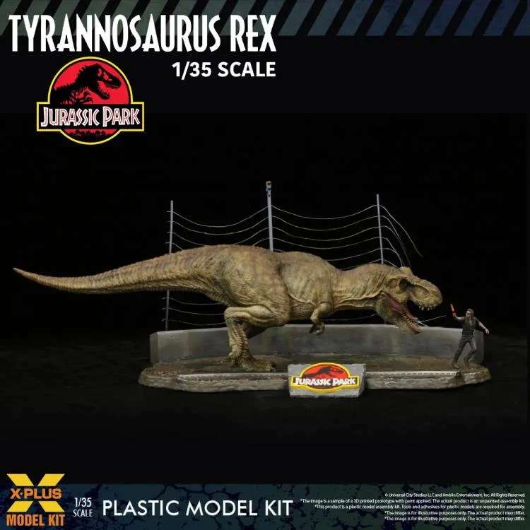 MK Jurassic Park 1/35 - Tyrannosaurus rex - MEKA NEKO