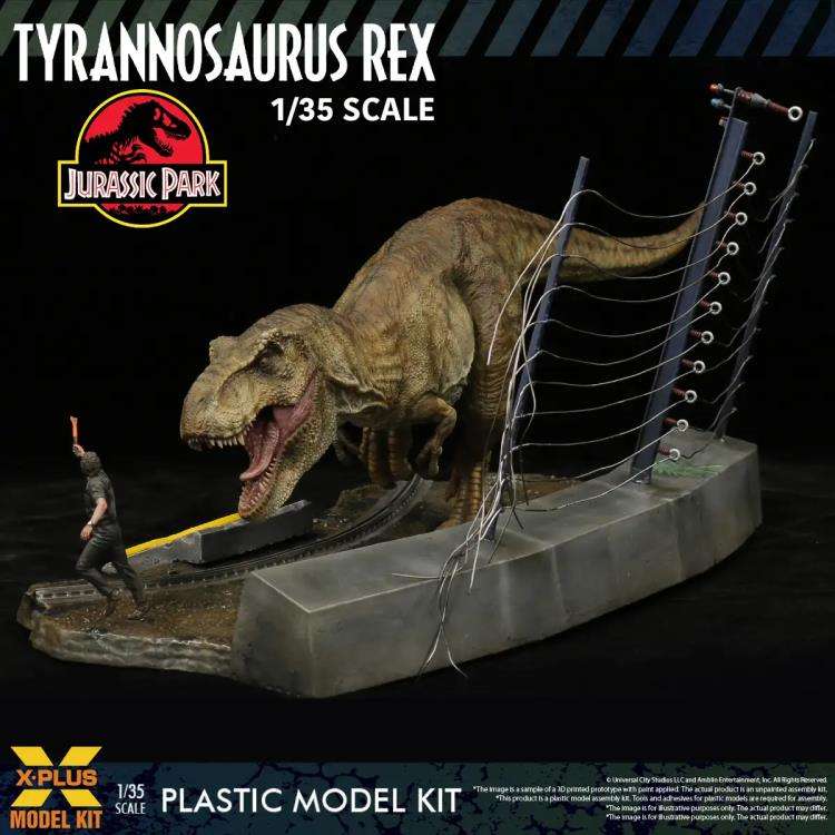 MK Jurassic Park 1/35 - Tyrannosaurus rex - MEKA NEKO