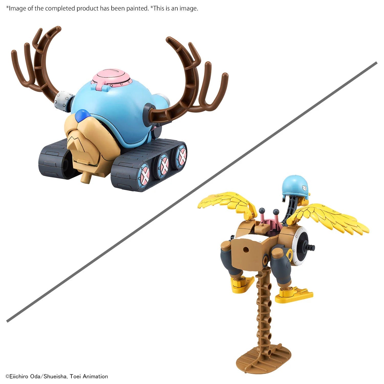 MK One Piece : Chopper Robot 1 & 2 Tank & Chopper Wing - MEKA NEKO