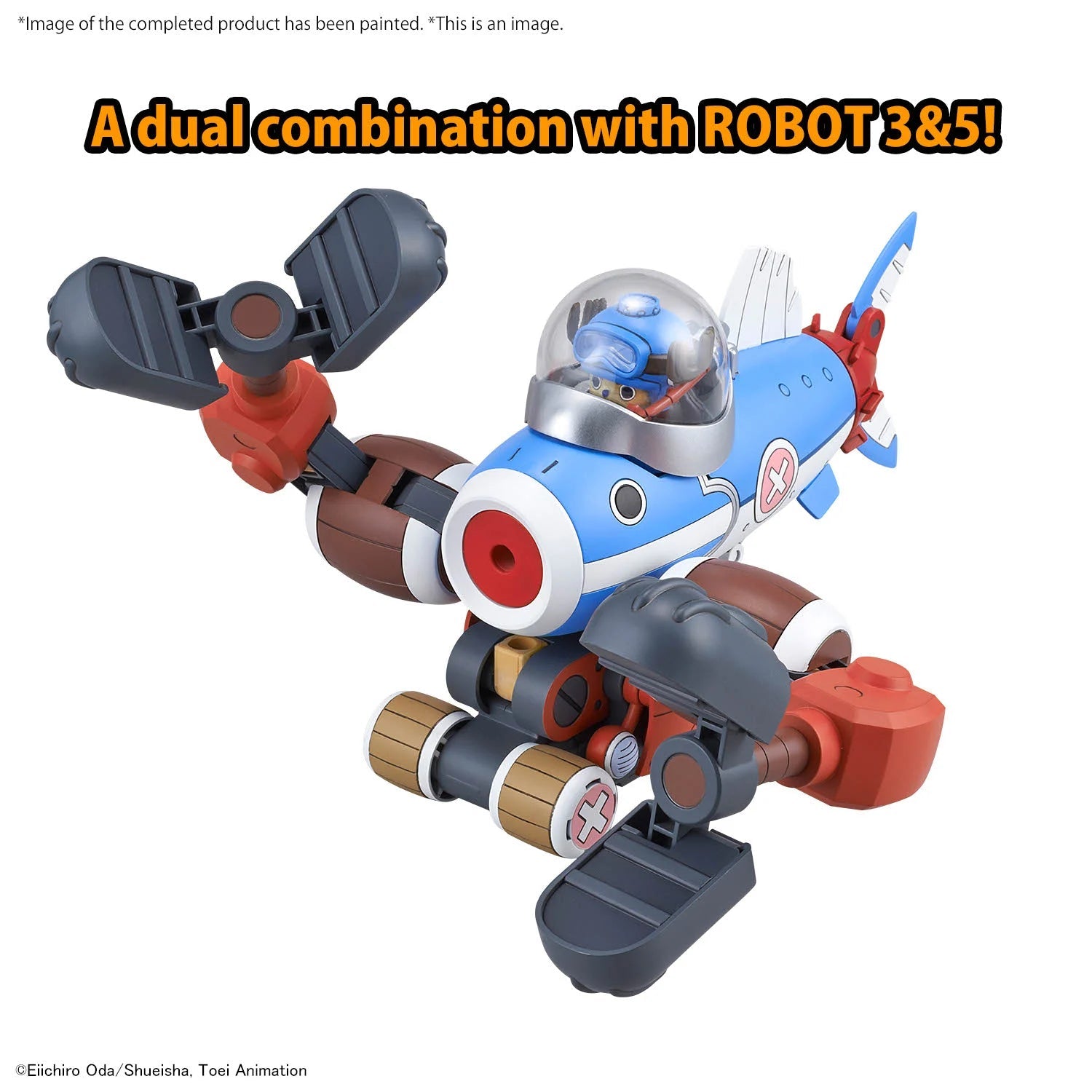 MK One Piece : Chopper Robot 3 & 5 Submarine & Choper Crane - MEKA NEKO