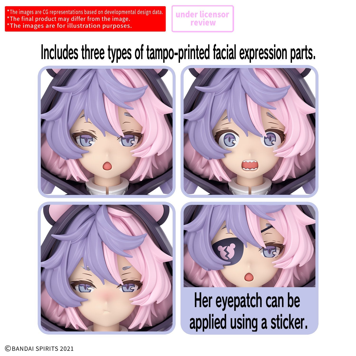 Model Kit 30 MS - SIS - J00 Merunja (Color A) (PRÉCOMMANDE) - MEKA NEKO