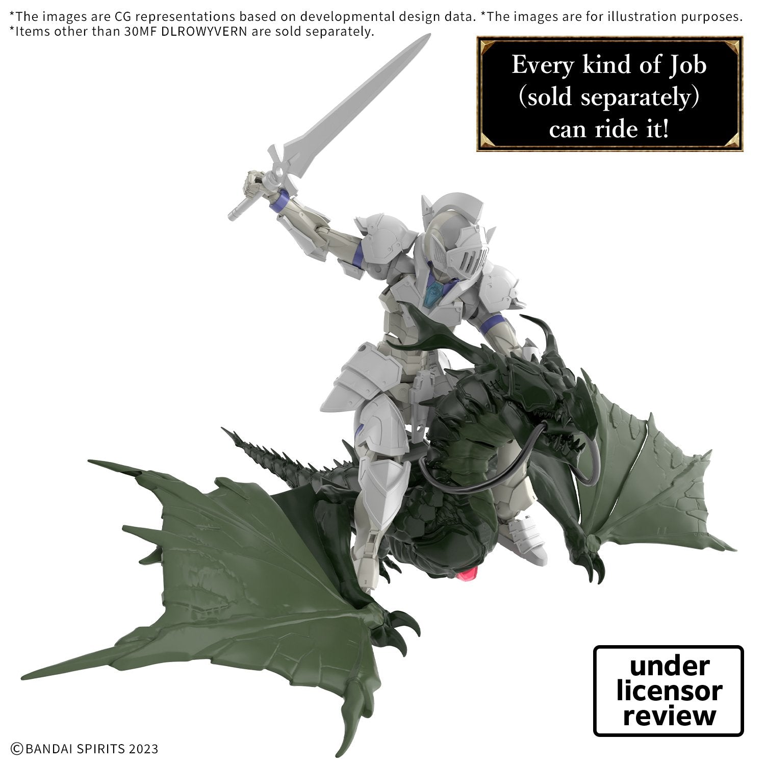 Model Kit 30MF - Dlrowyvern (PRÉCOMMANDE) - MEKA NEKO