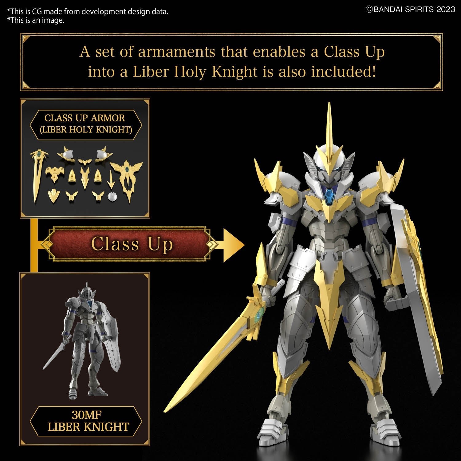 Model Kit 30MF - Liber Holy Knight - MEKA NEKO