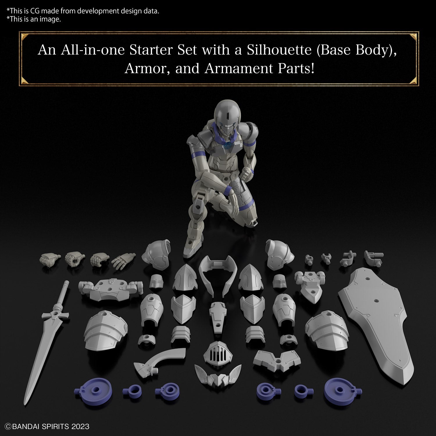 Model Kit 30MF - Liber Knight - MEKA NEKO