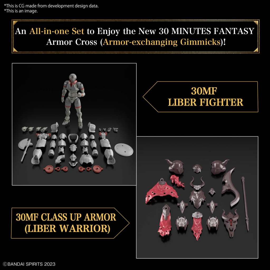 Model Kit 30MF - Liber Warrior - MEKA NEKO