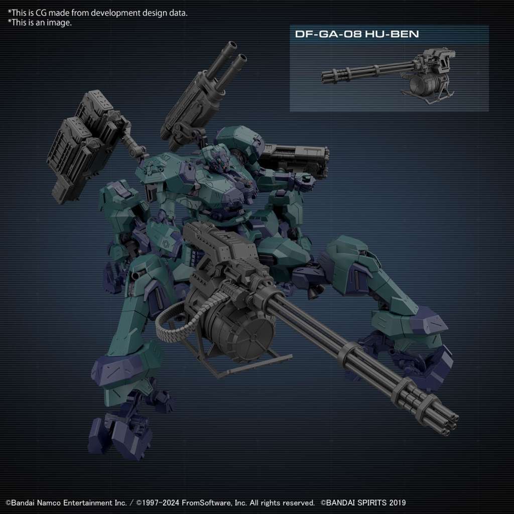 Model Kit 30MM - Armored Core VI BD011 Melander Liger Tail - MEKA NEKO