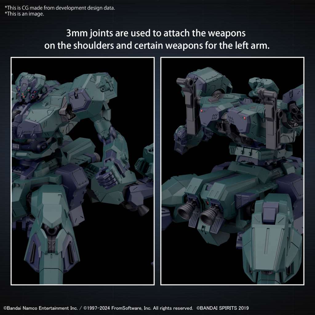 Model Kit 30MM - Armored Core VI BD011 Melander Liger Tail - MEKA NEKO