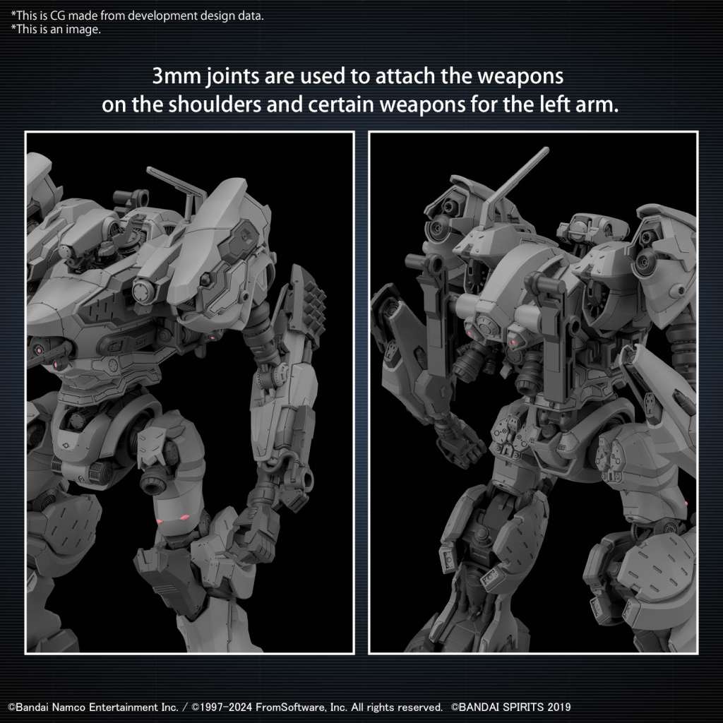 Model Kit 30MM - Armored Core VI RAD CC - 2000 Orbiter - MEKA NEKO