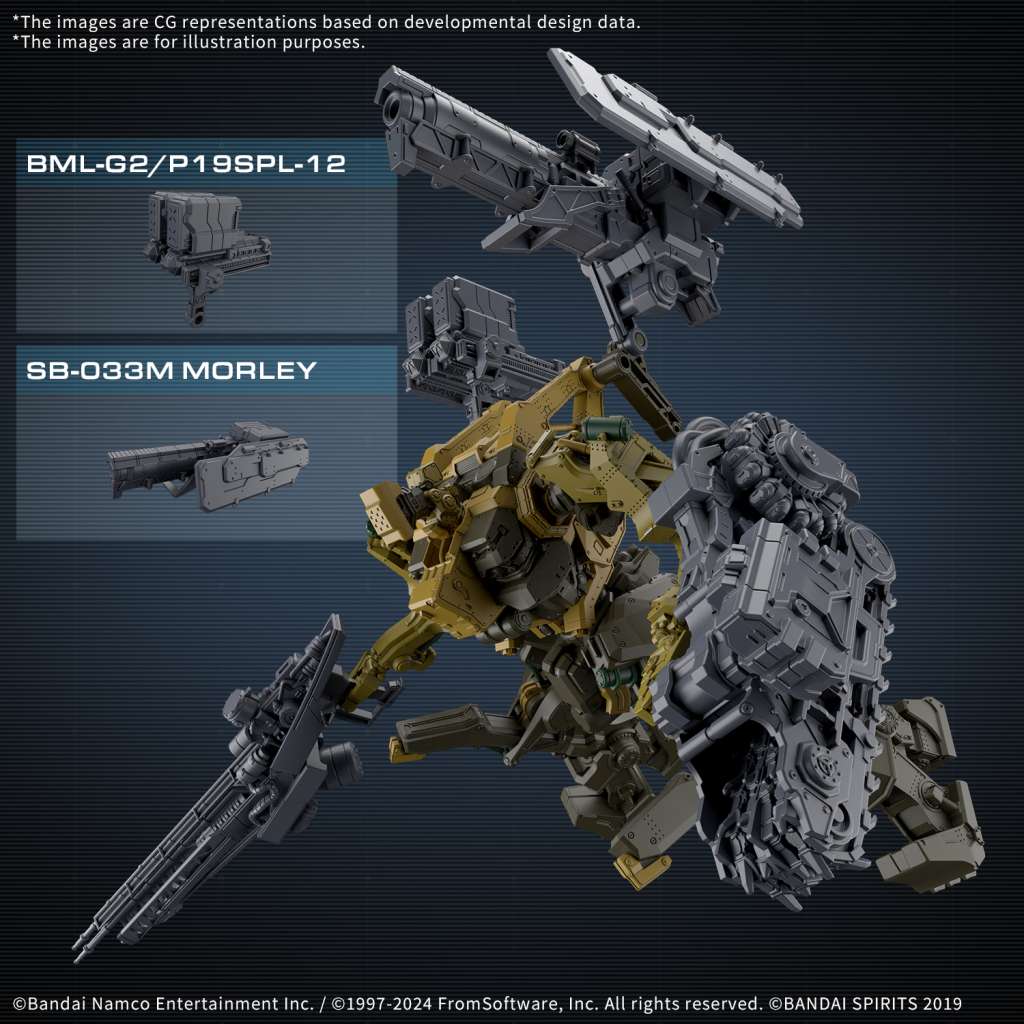 Model Kit 30MM - Armored Core VI RAD CC - 3000 Wrecker Milk Tooth - MEKA NEKO