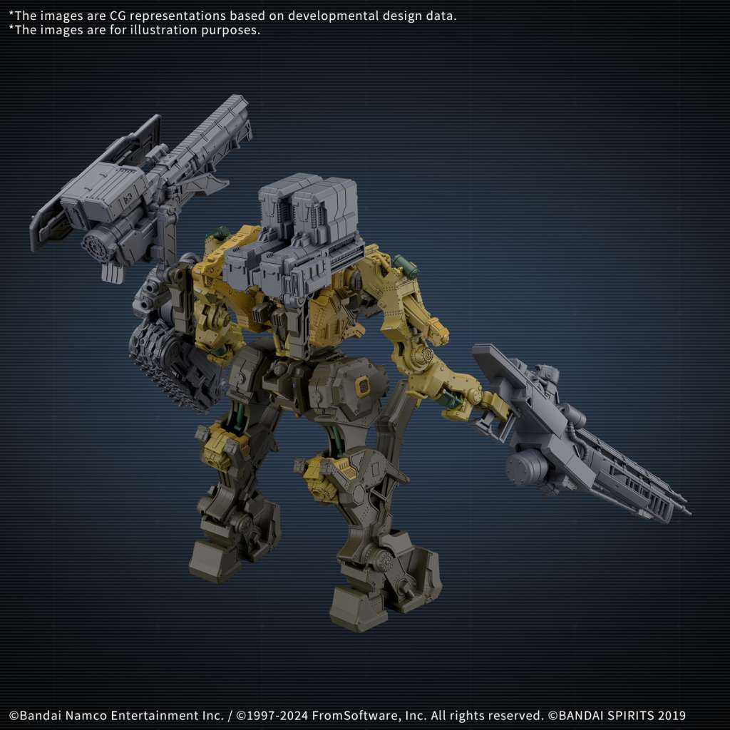 Model Kit 30MM - Armored Core VI RAD CC - 3000 Wrecker Milk Tooth - MEKA NEKO