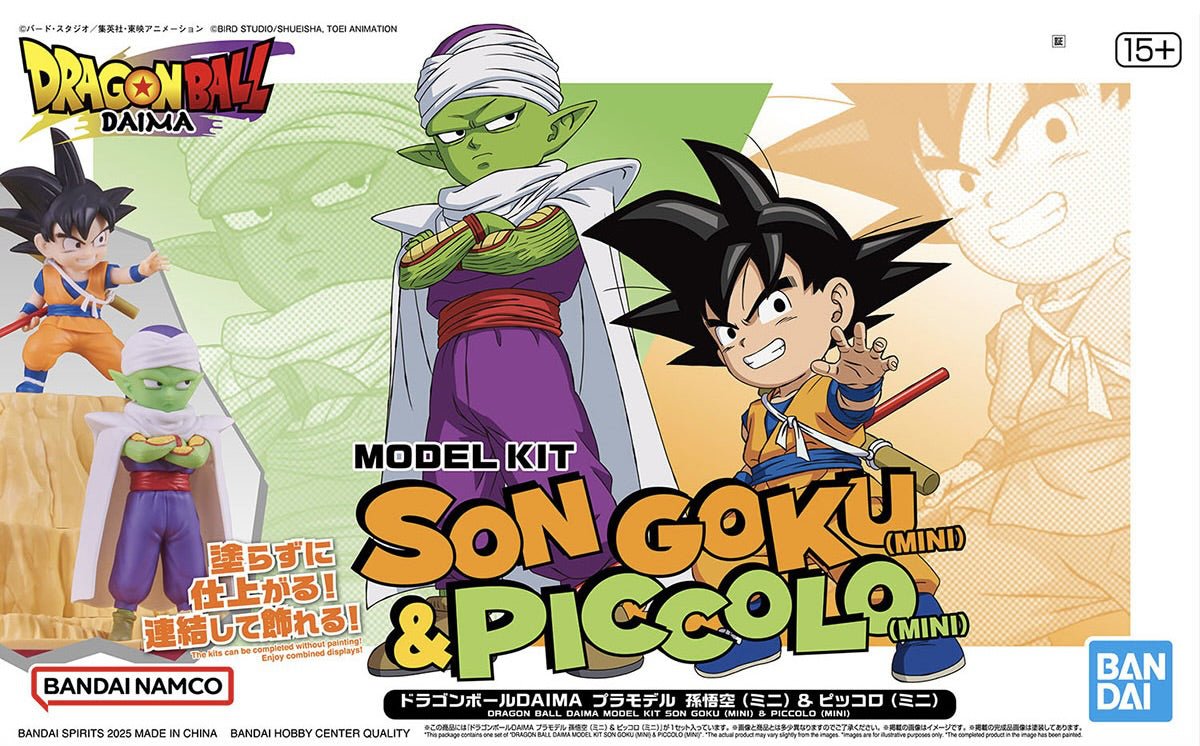 Model Kit Dragon Ball Daima - Son Goku (Mini) & Piccolo (Mini) - MEKA NEKO