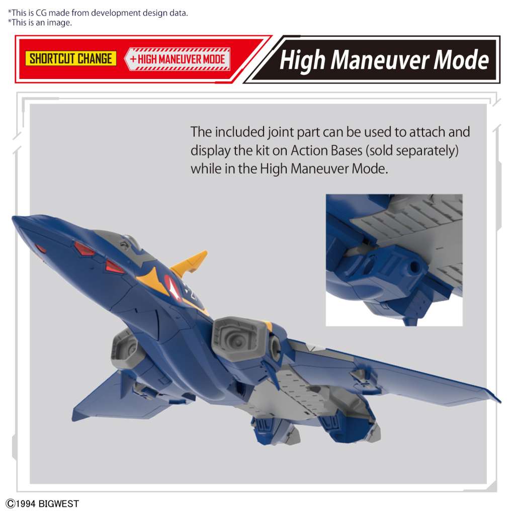 Model Kit HG 1/100 Macross YF - 21 - MEKA NEKO