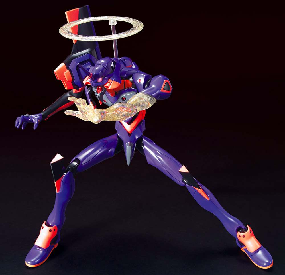 Model Kit HG 1/144 - Evangelion Eva 01 New Movie Kakusei Ver Hg - 03 - MEKA NEKO