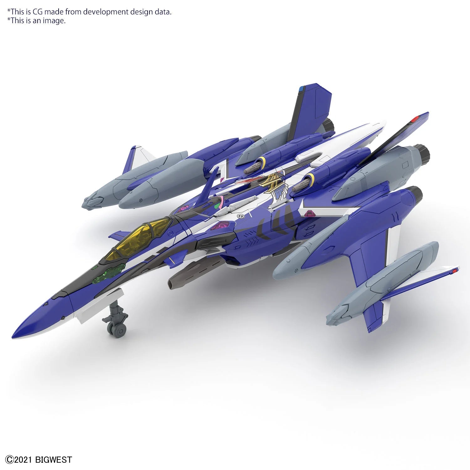Model Kit Macross HG 1/100 - YF - 29 Durandal Valkyrie Full Set - MEKA NEKO