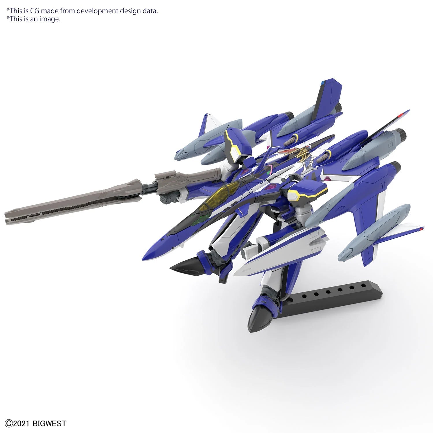 Model Kit Macross HG 1/100 - YF - 29 Durandal Valkyrie Full Set - MEKA NEKO