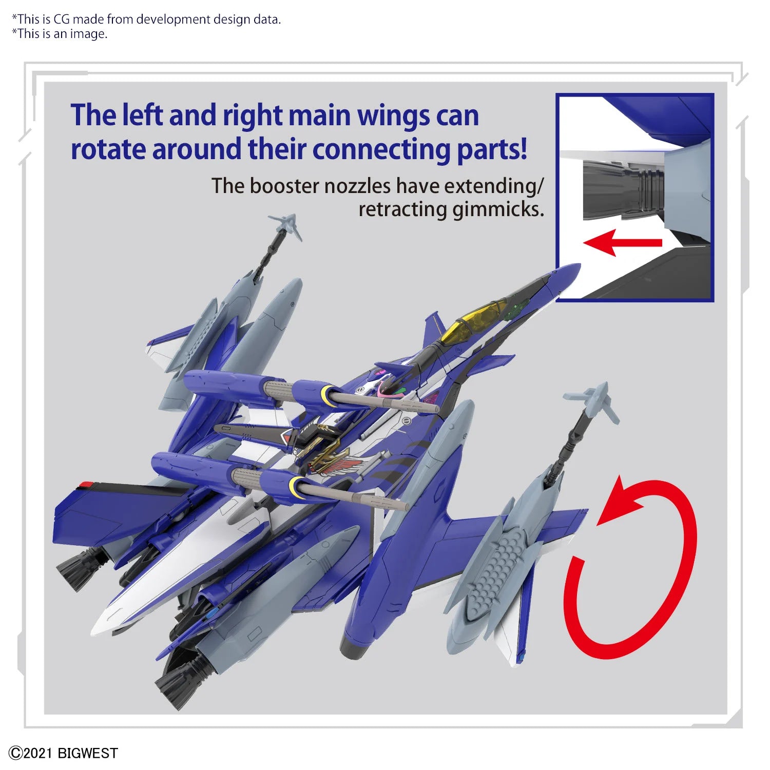 Model Kit Macross HG 1/100 - YF - 29 Durandal Valkyrie Full Set - MEKA NEKO