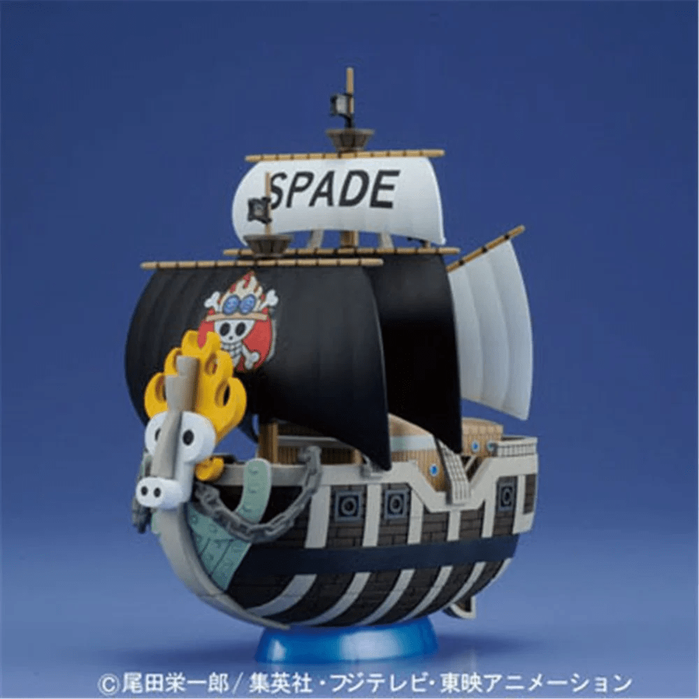 Model Kit One Piece - Grand Ship Collection Spade Pirates' Ship 15cm - MEKA NEKO