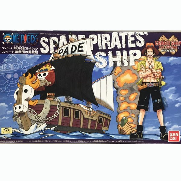 Model Kit One Piece - Grand Ship Collection Spade Pirates' Ship 15cm - MEKA NEKO