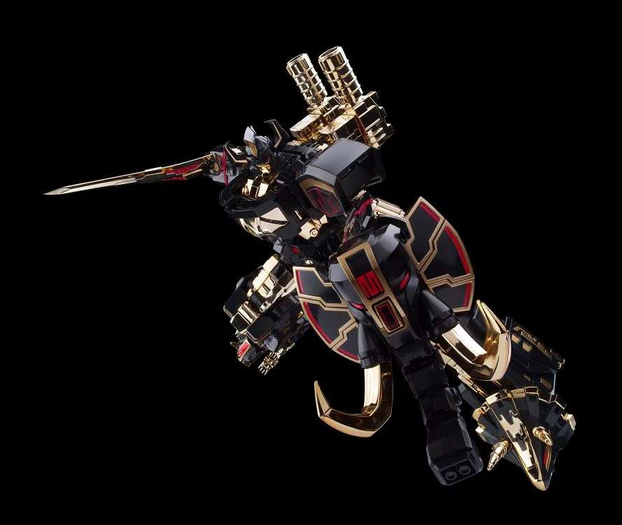 Model Kit Power Rangers - Megazord Black Limited Version - MEKA NEKO