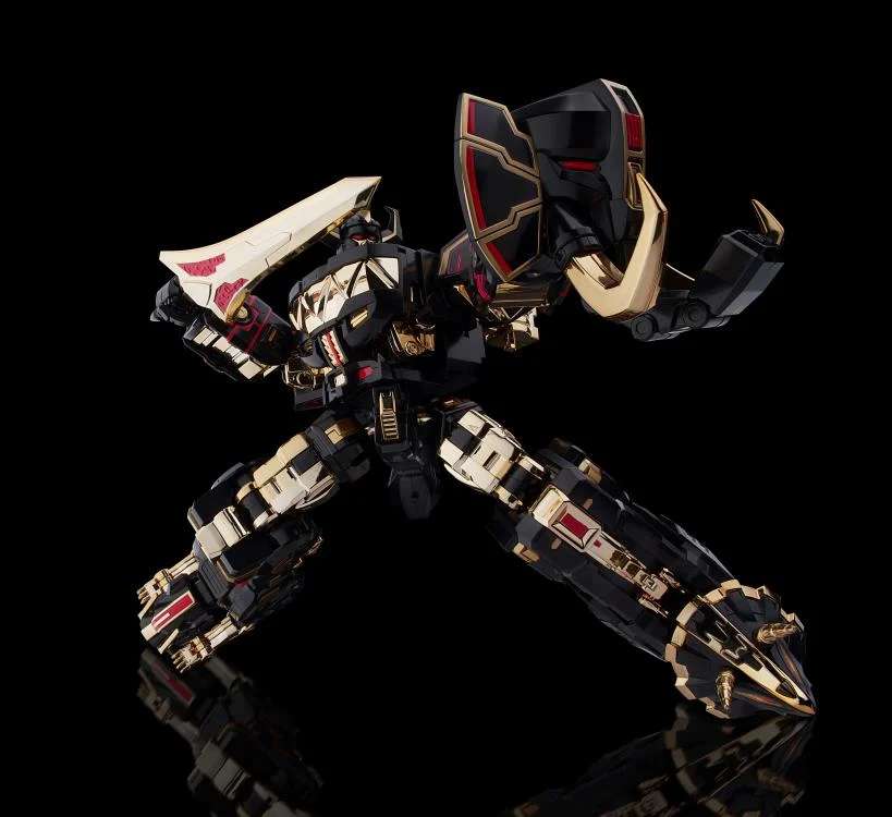 Model Kit Power Rangers - Megazord Black Limited Version - MEKA NEKO