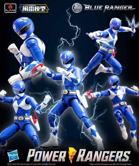 Model Kit Power Rangers - Ranger Bleu - MEKA NEKO