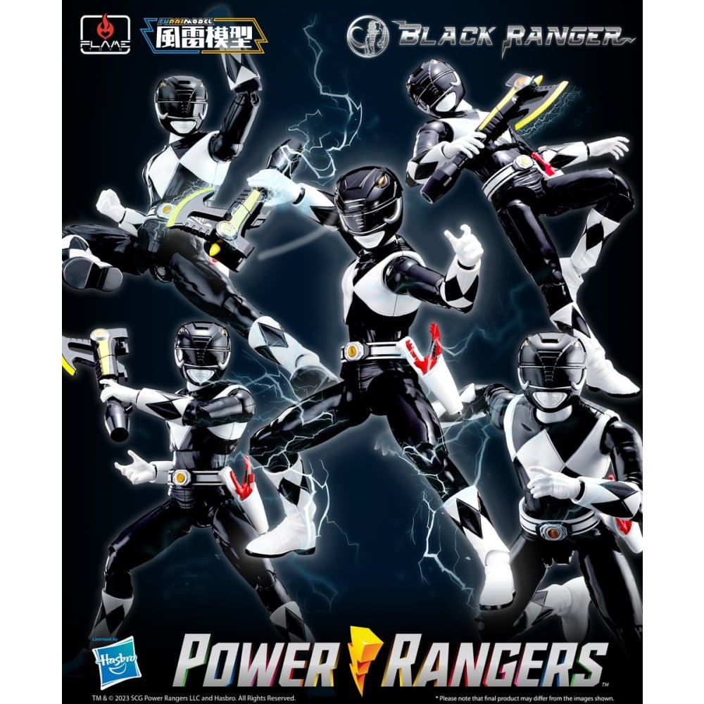 Model Kit Power Rangers - Ranger Noir - MEKA NEKO