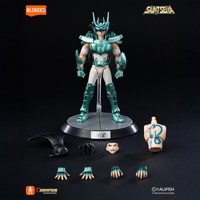 Model Kit Blokees Saint Seiya - Champion Class Dragon Shiryu