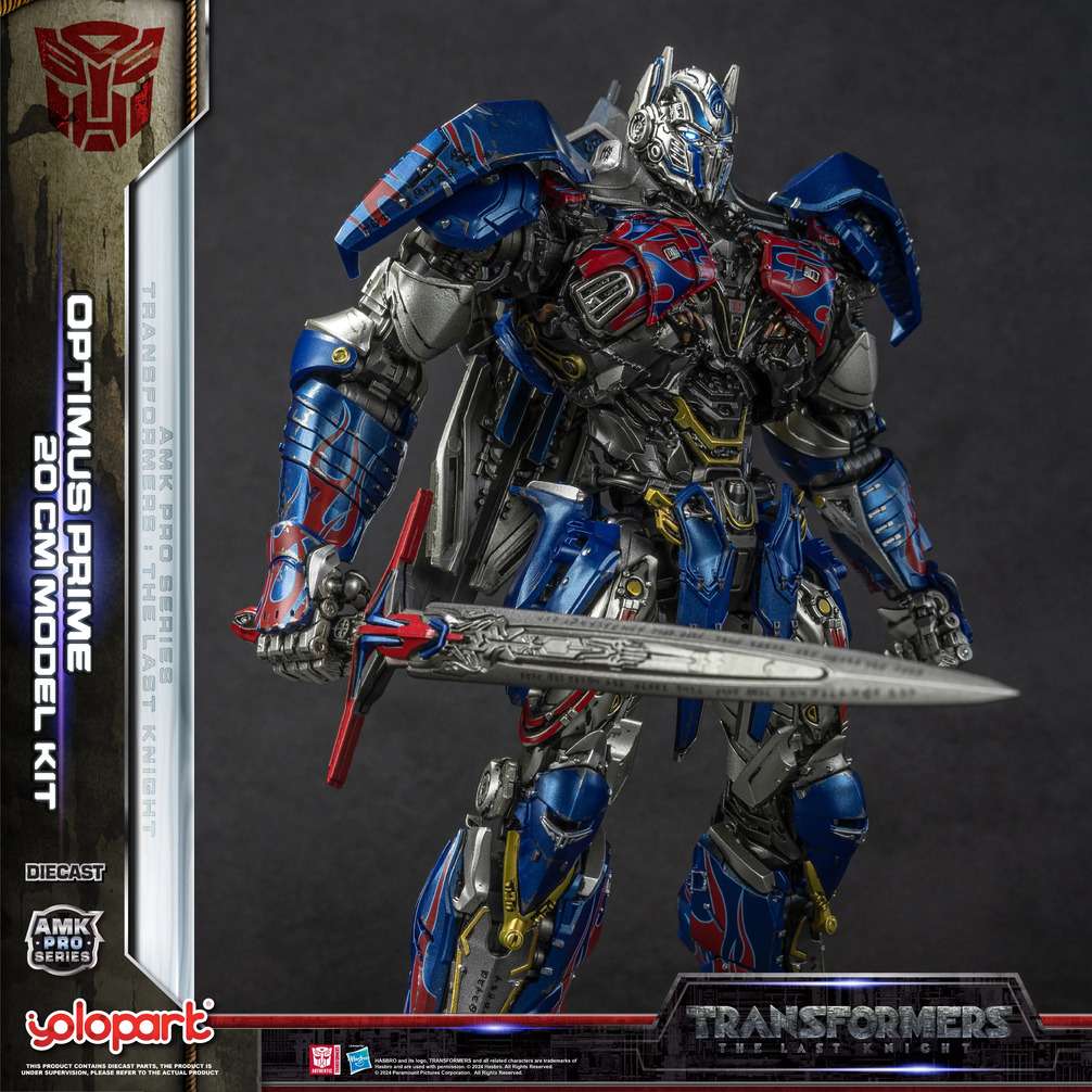 Model Kit Transformers - AMK Pro Optimus Prime (The Last Knight) - MEKA NEKO
