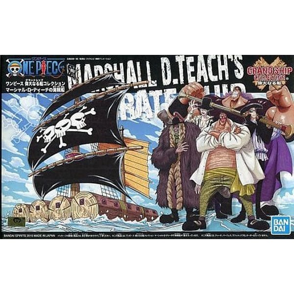 One Piece Maquette Grand Ship Collection 011 Marshall D. Teach's Ship 15cm - MEKA NEKO