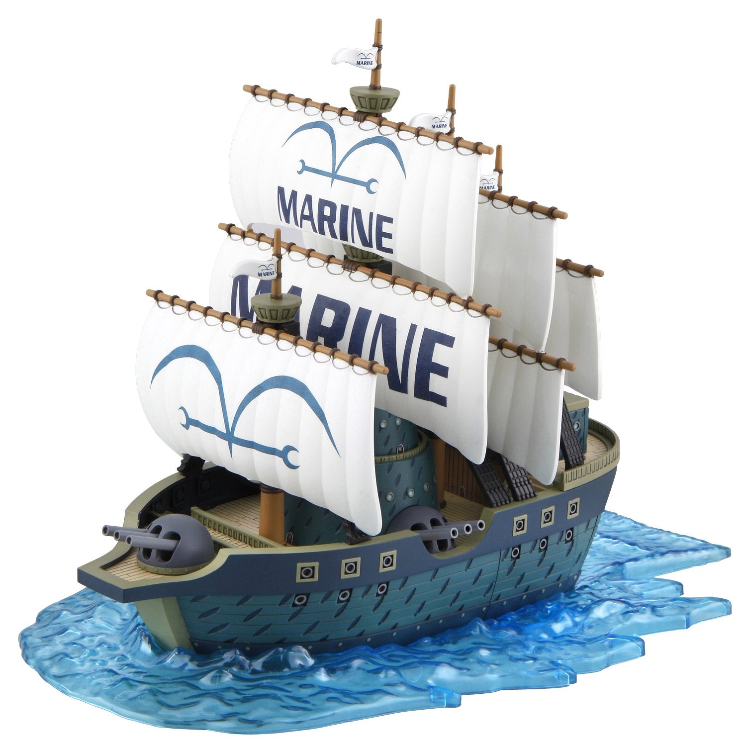 One Piece Maquette Grand Ship Collection 07 Marine Ship - MEKA NEKO
