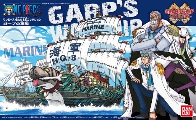 One Piece Maquette Grand Ship Collection 08 Garp’s Ship - MEKA NEKO