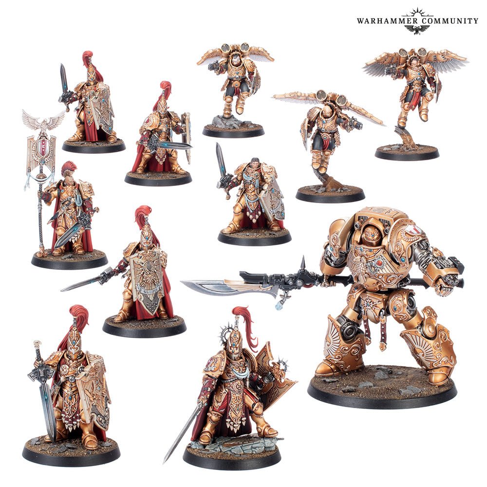 PRÉCOMMANDE – Patrouille : Adeptus Custodes - MEKA NEKO