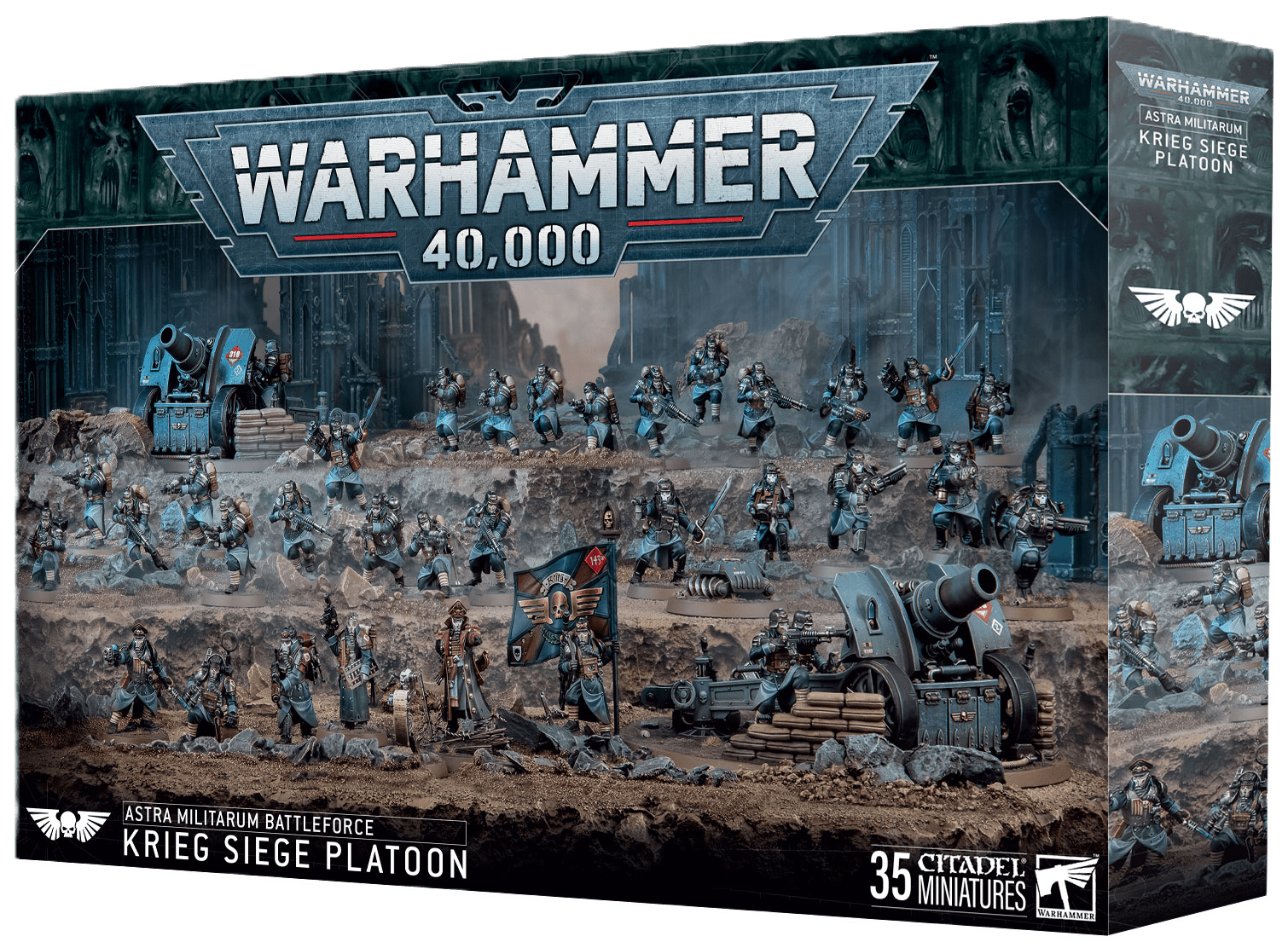 Warhammer 40K - A/MILITARUM: PELOTON DE SIÈGE DE KRIEG (PRÉCOMMANDE) - MEKA NEKO