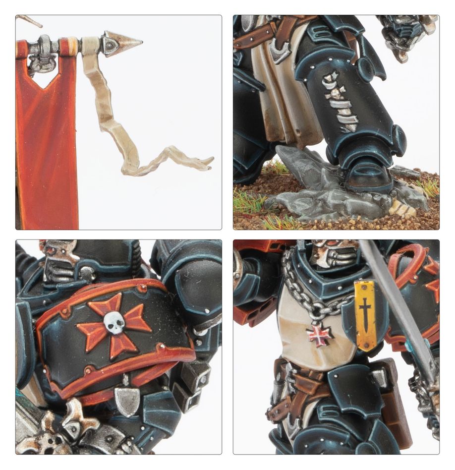 Warhammer 40K - Black Templars : Doyen de Croisade - MEKA NEKO