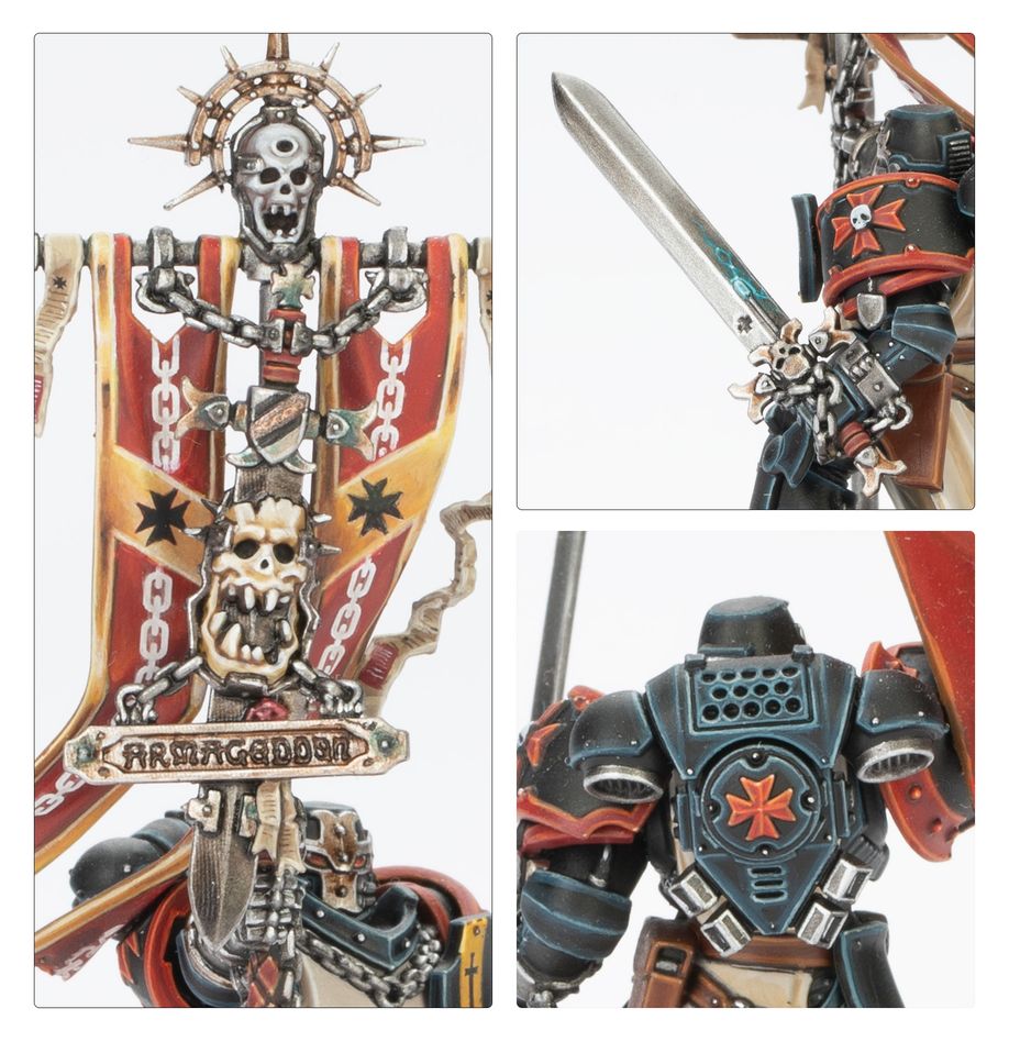 Warhammer 40K - Black Templars : Doyen de Croisade - MEKA NEKO