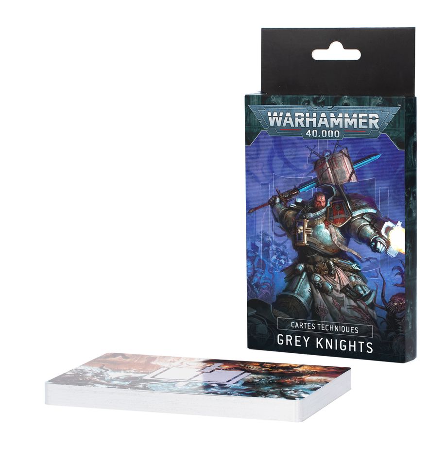Warhammer 40K - Cartes Techniques : Grey Knights - MEKA NEKO