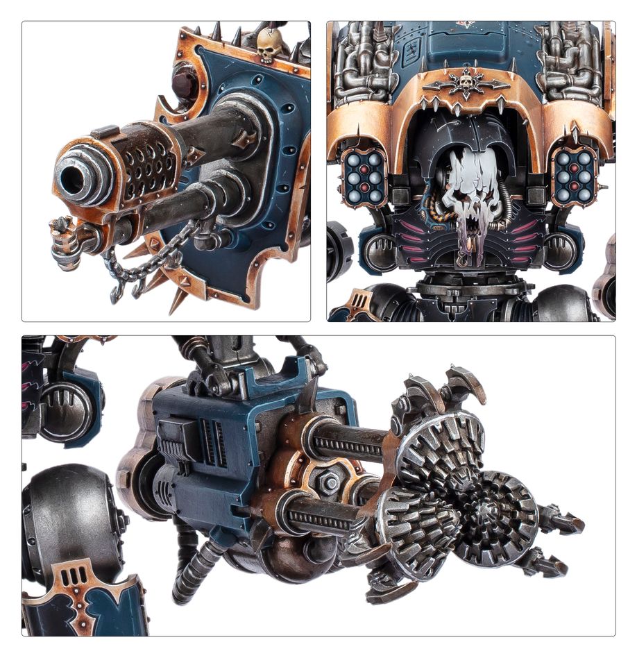 Warhammer 40K - Chaos Knight : Chevalier Ruineur - MEKA NEKO
