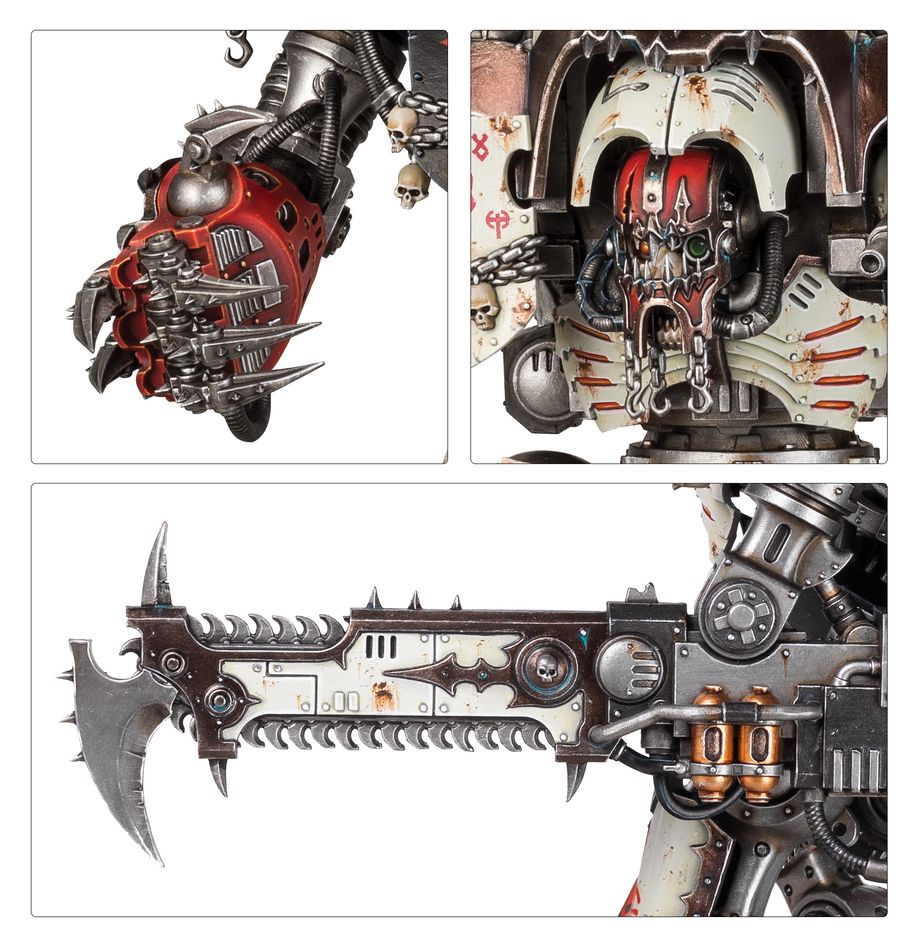 Warhammer 40K - Chaos Knight : Chevalier Ruineur - MEKA NEKO