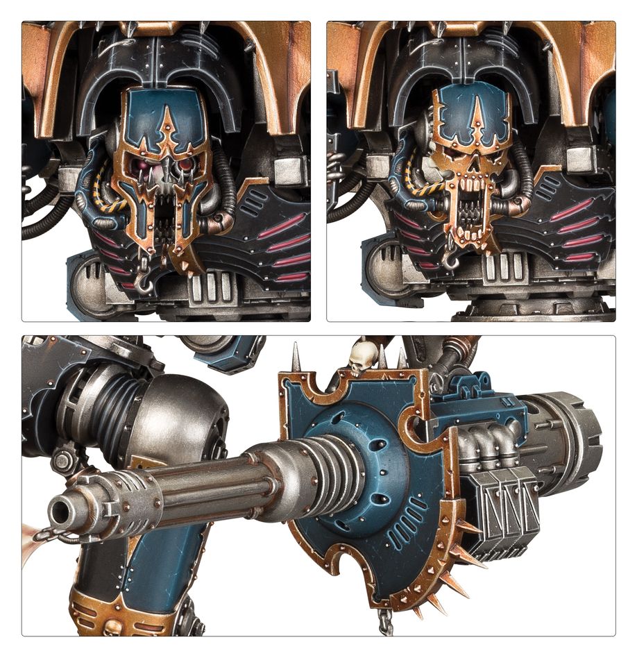 Warhammer 40K - Chaos Knight : Chevalier Ruineur - MEKA NEKO