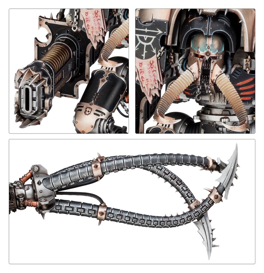 Warhammer 40K - Chaos Knight : Chevalier Ruineur - MEKA NEKO