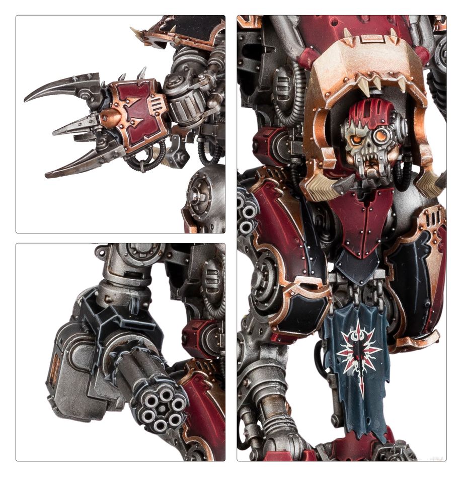 Warhammer 40K - CHAOS KNIGHTS: Lance de Meute Écumante (PRÉ - COMMANDE) - MEKA NEKO