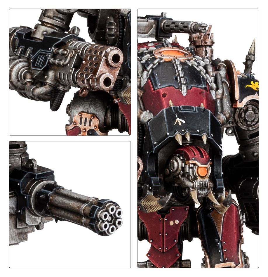 Warhammer 40K - CHAOS KNIGHTS: Lance de Meute Écumante (PRÉ - COMMANDE) - MEKA NEKO