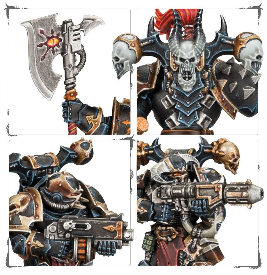 Warhammer 40K - Chaos Space Marine : Legionnaires - MEKA NEKO
