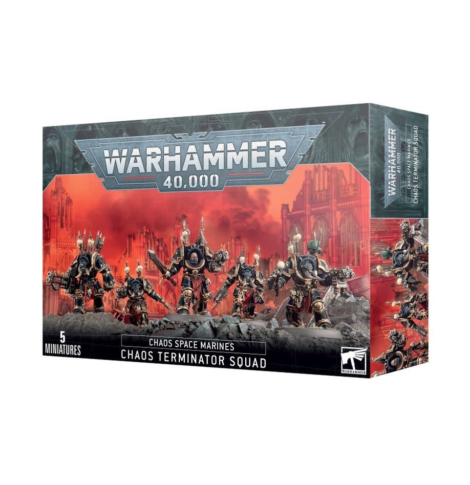 Warhammer 40K - Chaos Space Marines : Escouade Terminator - MEKA NEKO