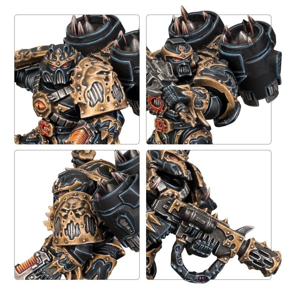 Warhammer 40K - Chaos Space Marines : Rapaces - MEKA NEKO