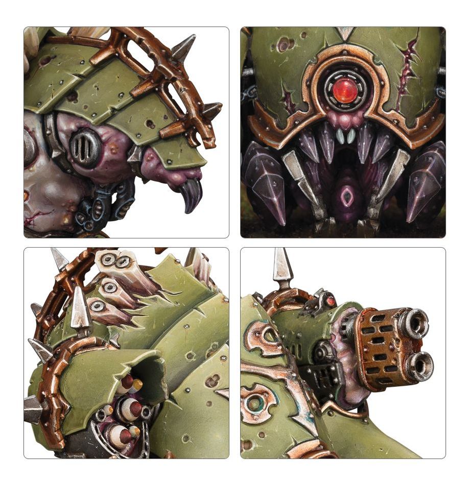 Warhammer 40K - Death Guard : Semi - chenillé Méphitique - MEKA NEKO